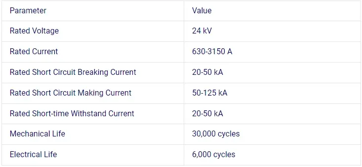 VS1-24 Vacuum Circuit Breaker