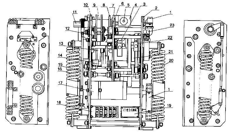 CT19W Type Spring Operating Mechanism CT19W Type Spring Operating Mechanism