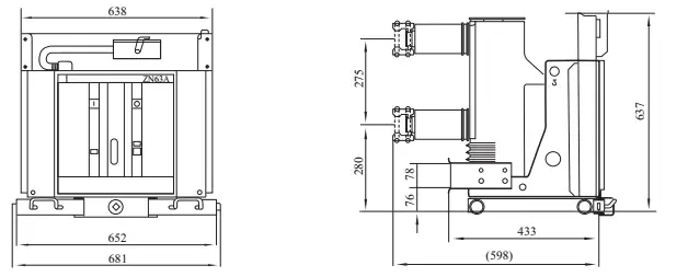 ZN63-24 Vacuum Circuit Breaker ZN63-24 Vacuum Circuit Breaker