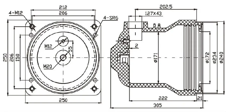 12kV Contact Box for ABB circuit breaker 12kV Contact Box for ABB circuit breaker
