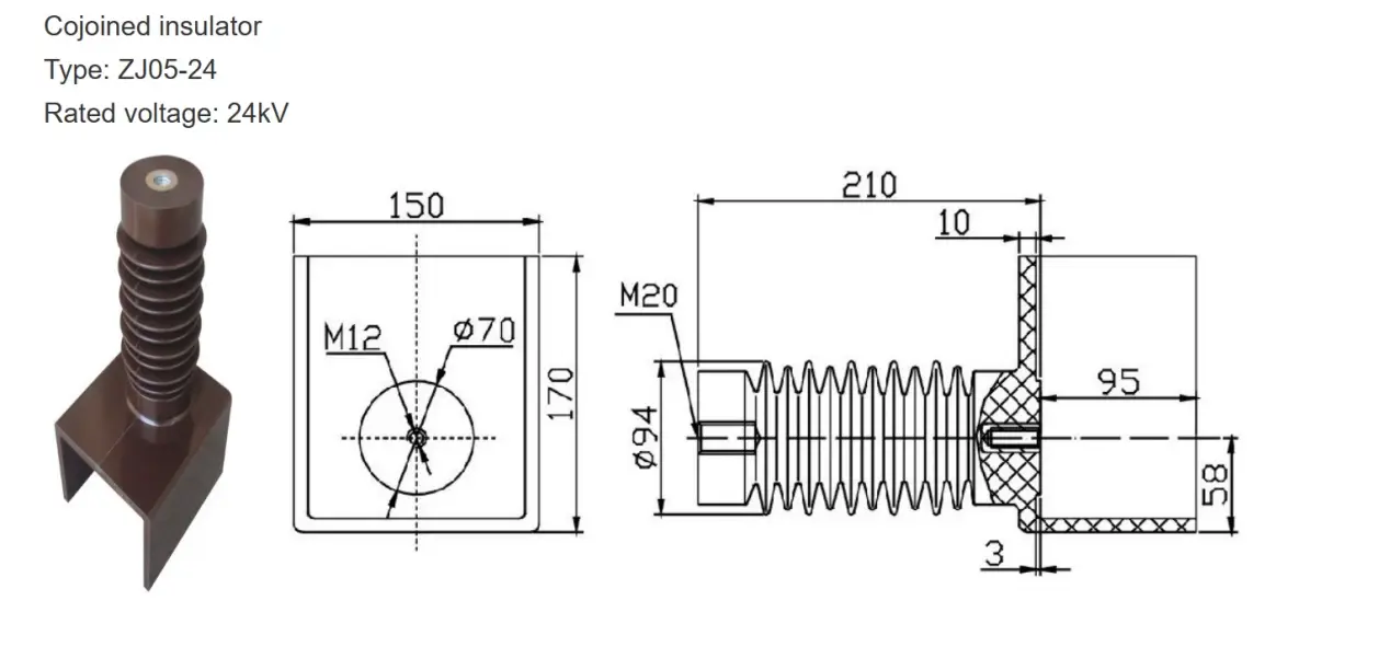 24kV Insulator and Sensor 24kV Insulator and Sensor