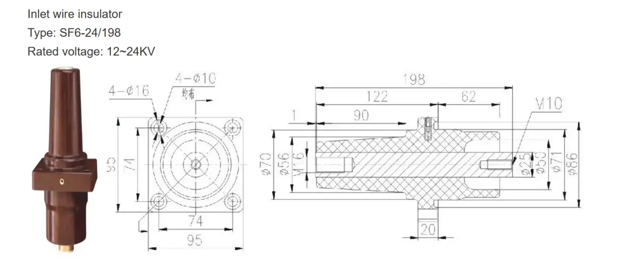 24kV Insulator and Sensor