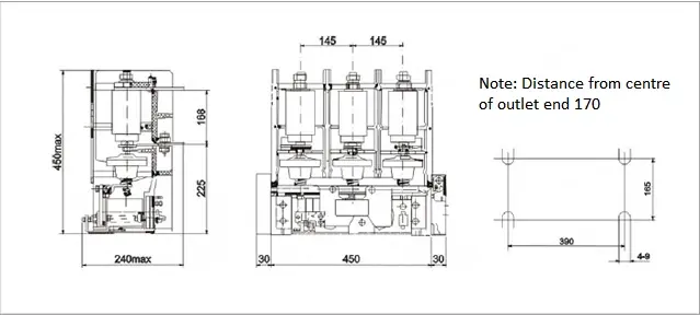 12kV High-voltage Vacuum Contactor