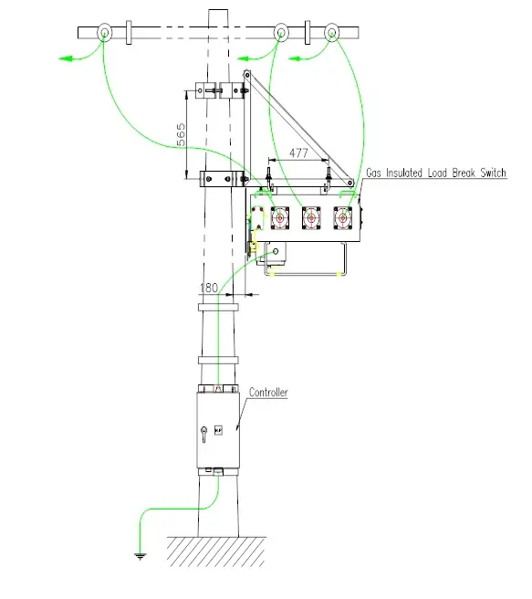LBS-12/630 Outdoor Load Switch